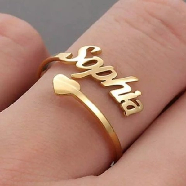 Single Name Ring 
