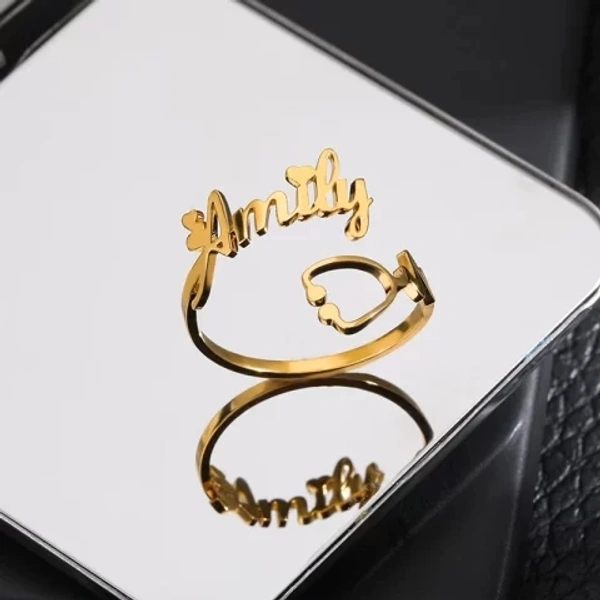 Single Name Ring 