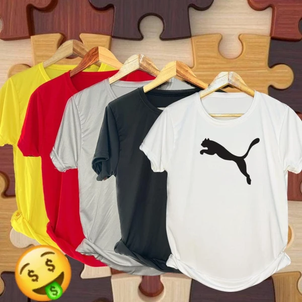 Puma Tshirts  5 Pice Combo - L