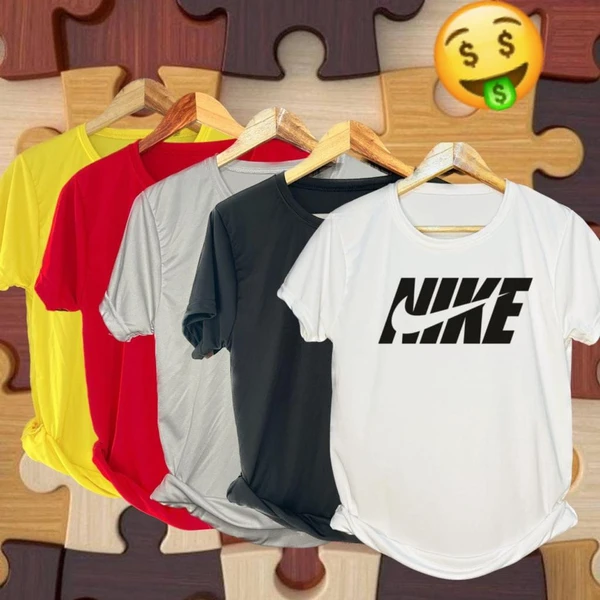 Nike T Shirts For Men  Stylish  5 Pice  Combo  - M