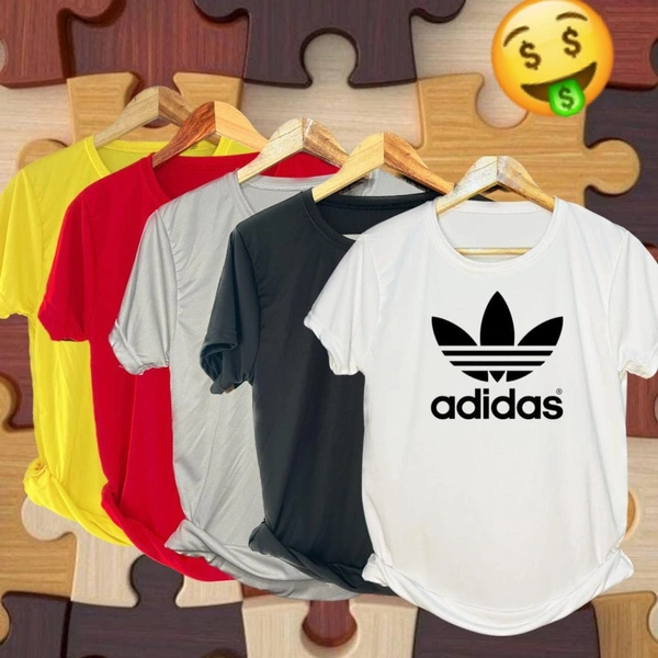 Adidas T Shirt  5 Pes Combo  - L