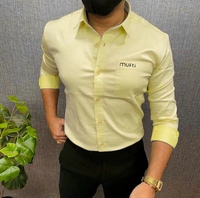 Mufti Plane Shirt For Men  - L
