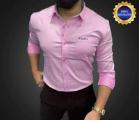 Mufti Plane Shirt For Men  - L