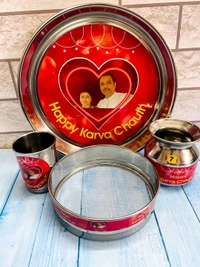 Karwachath Photo Thali Set  - 11