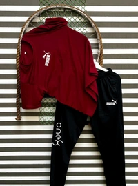 Jf  Puma Tshirts + Lowar Combo - Jf, Xl
