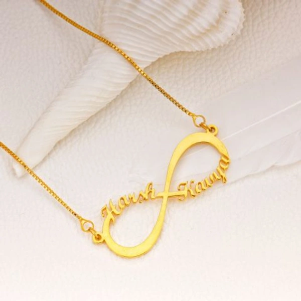 cuoples  customize  Name pendant 181 - golden, only priped