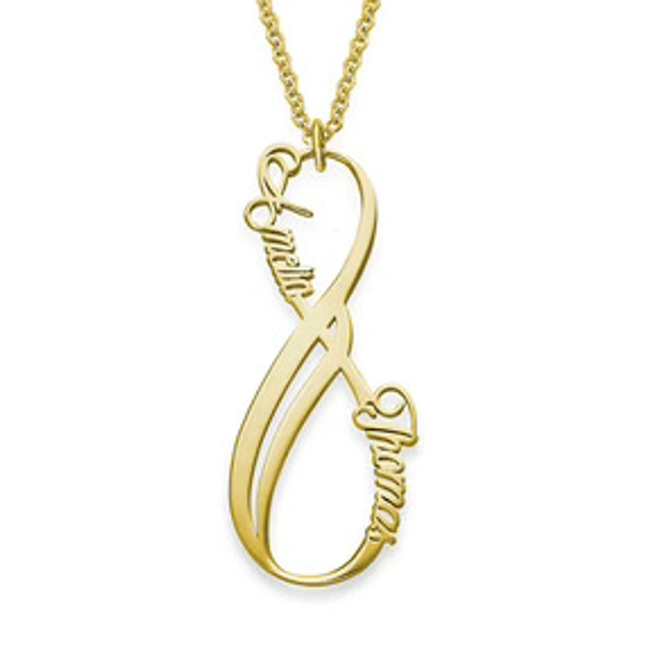 cuoples  customize  Name pendant 208 - golden, only priped