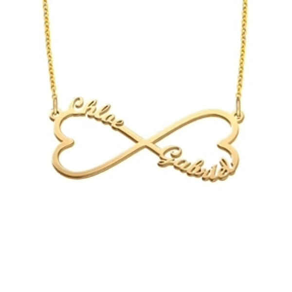 cuoples  customize  Name pendant 209 - golden, only priped