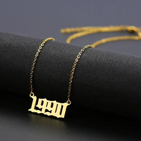 Special Style  customize single Name pendant 116 - golden, only priped