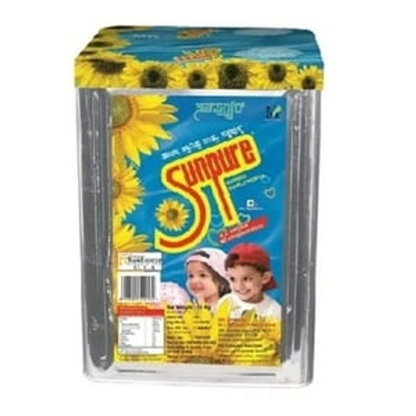 Sunpure Physically Refined Sunflower Oil - 15Kg
