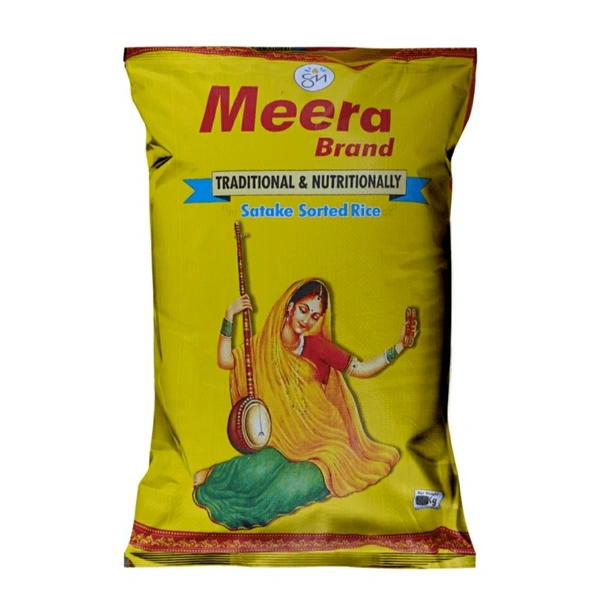 Meera Brand Meera Traditional & Nutritionally Satake Sortex Rice Sona Masoori - 26KG