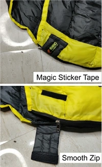 RHINOKRAFT Light Weight Sleeping Bag With Pillow 