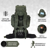 IMPULSE Captain 95L Waterproof Rucksack  - Green