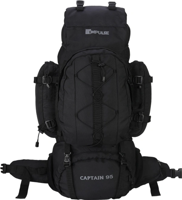 IMPULSE Captain 95L Waterproof Rucksack  - Black