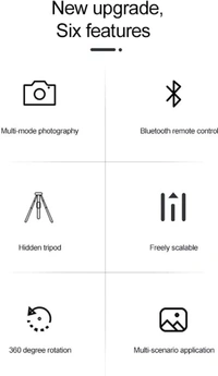 3 In 1 Extendable Bluetooth Selfi Stick 