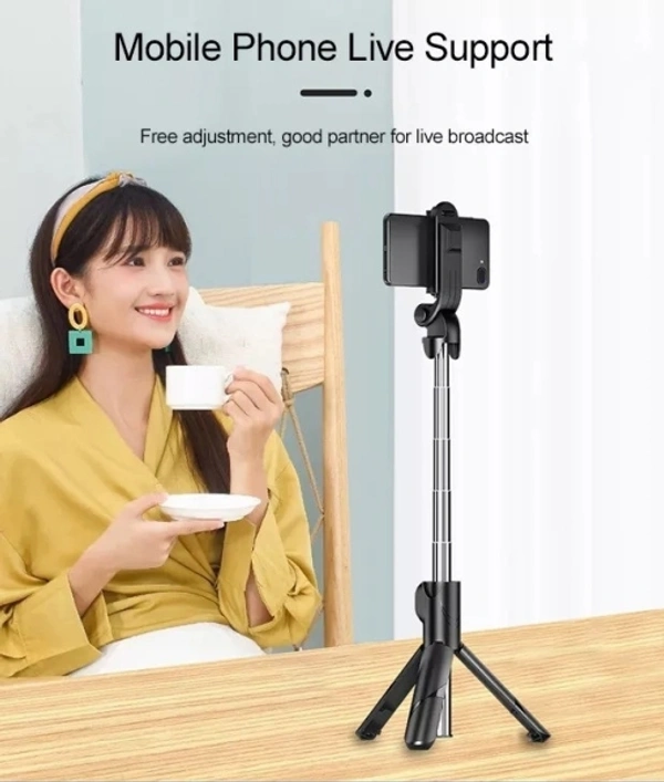 3 In 1 Extendable Bluetooth Selfi Stick 
