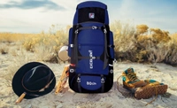 Ra One 80L Hiking Rucksack  - Green