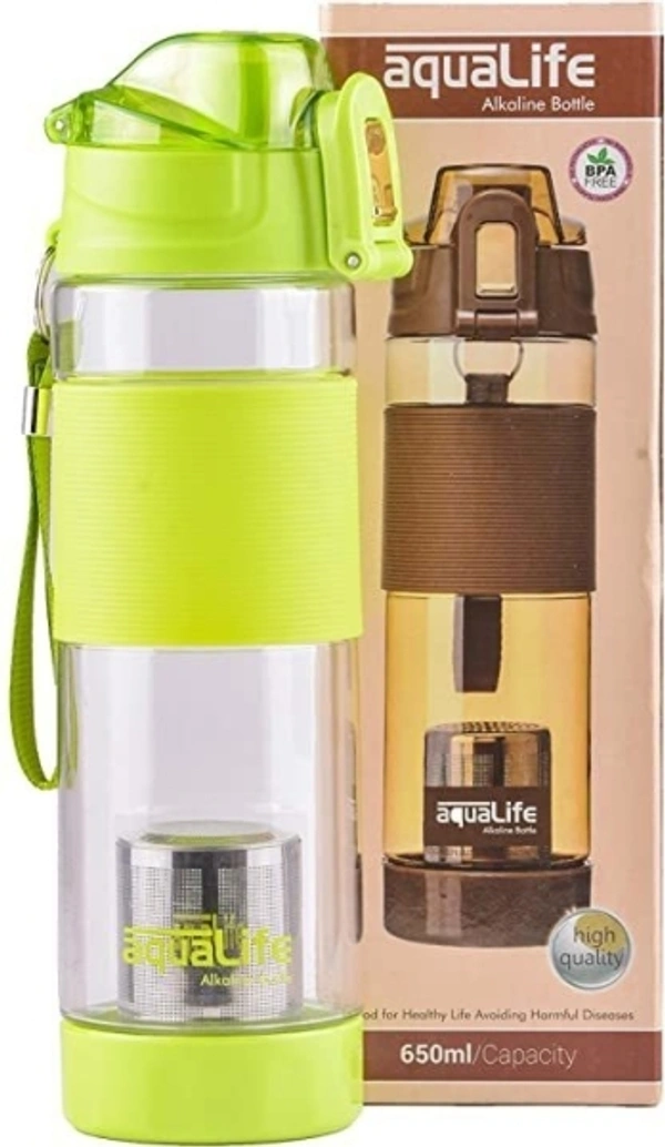 Portable Water Purifier Travel  Bottle 650ml  - Blue