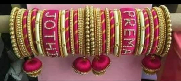 Silk Thread Bangles - all, all