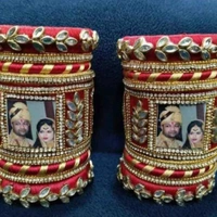 Silk Thread Bridal Bangles - all, all