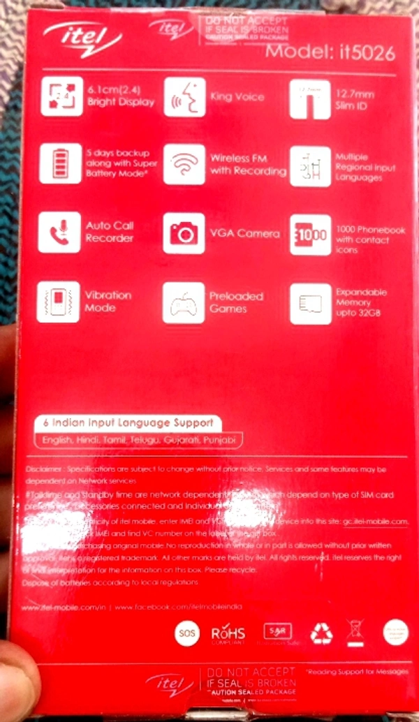 ITEL it5026