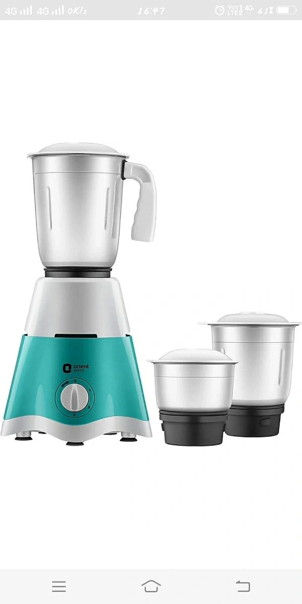 Orient Blaze 500watt Mixer Grinder 