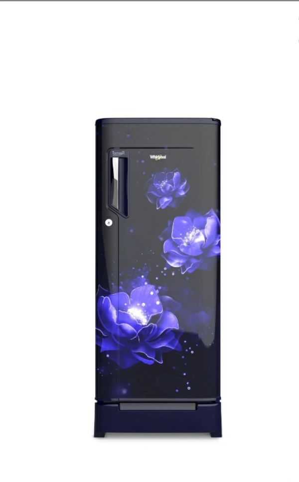 Whirlpool 185 L Direct Cool Single Door 2Star Refrigerator with Base Drawer (71611) Sapphire Abyss