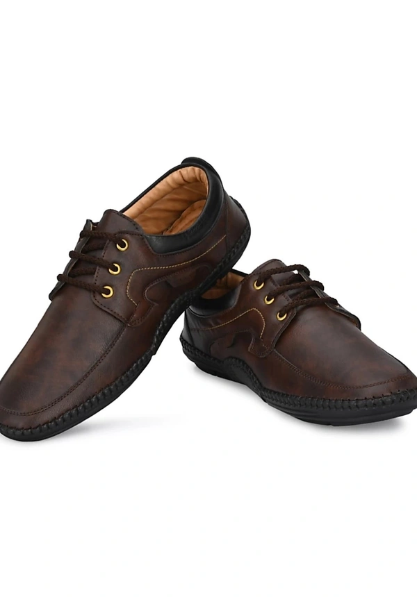 Lace Up Men  - Brown, (6)-(7)-(8)-(9)-(10)