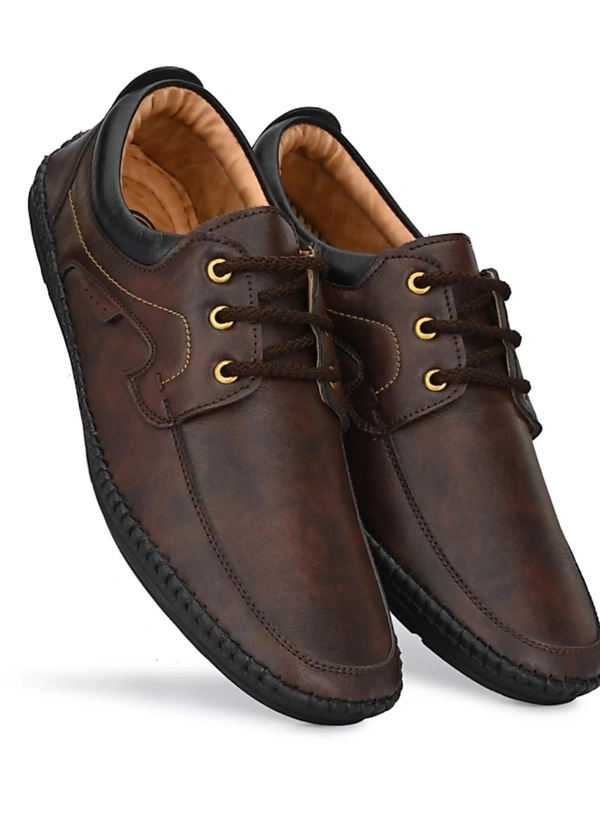 Lace Up Men  - Brown, (6)-(7)-(8)-(9)-(10)