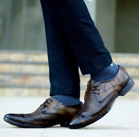 Men's Fashion Lace-Ups Shoes for Man Formal Dress Shoes for Man Oxford For Men◆◆(Brown) Lace Up For Men (Brown) - Brown, (6)-(7)-(8)-(9)-(10)