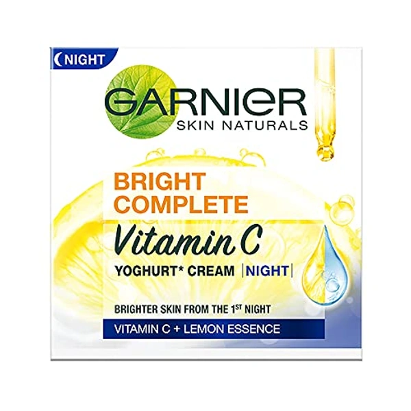 Garnier Bright Complete Night Cream - 18gm