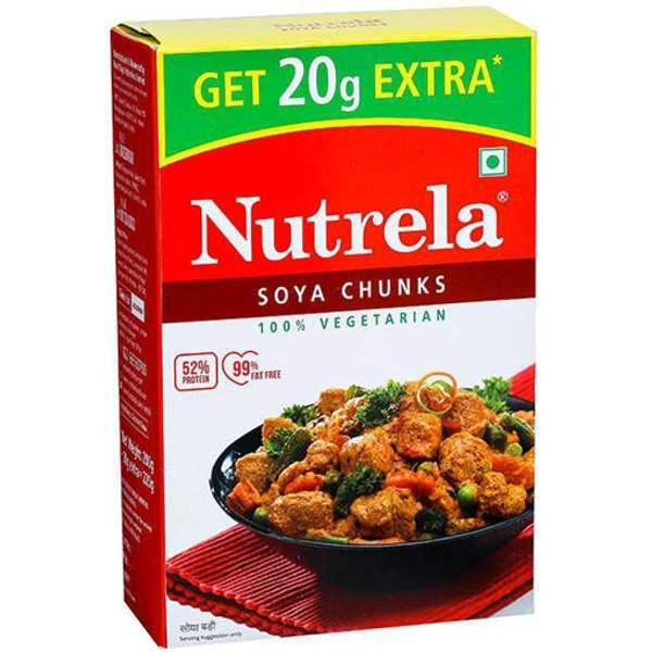 Nutrela Soyabean Chunks  - 200gm