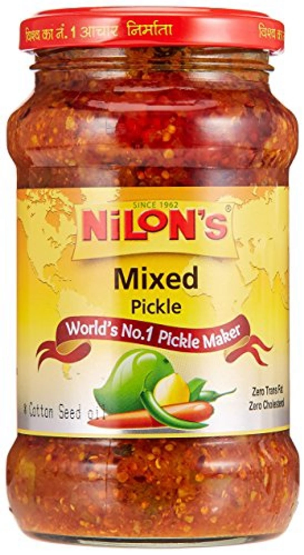 Nilons Mixed Pickle/Achar - 375gm