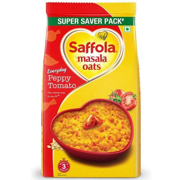 Saffola Masala Oats - 500gm, Peppy Tomato