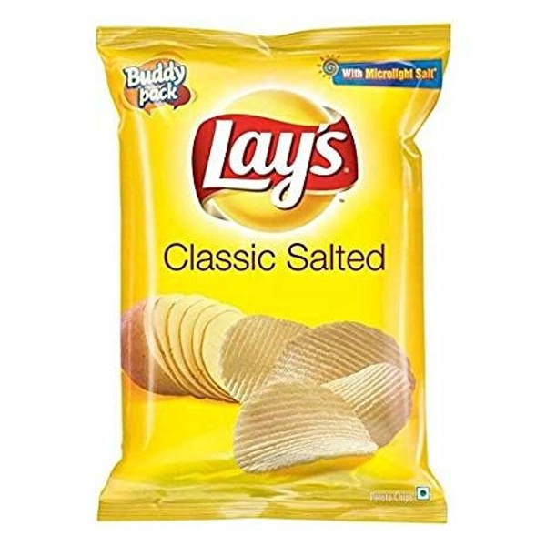 Lay's Chips - 24gm, Classic Salted