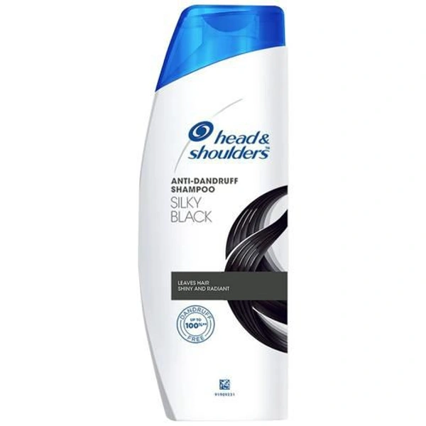Head & Shoulders Silky Black Shampoo  - 180ml