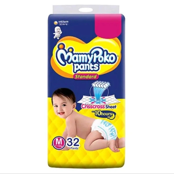 MamyPoko Pants Standard  - M (7- 12kg), 32 Pants