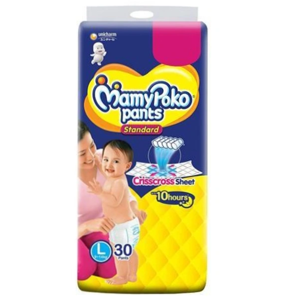 MamyPoko Pants Standard  - L ( 9- 14kg), 30 Pants