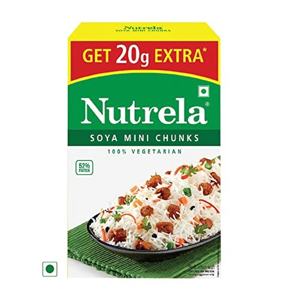 Nutrela Mini Soya Chunks  - 200gm