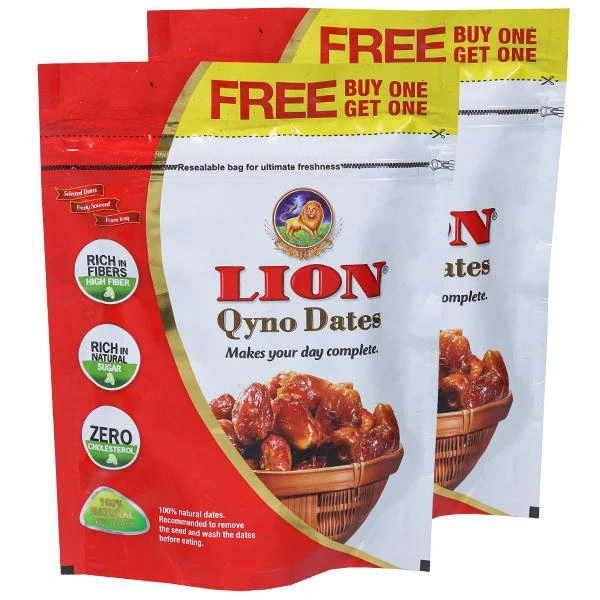 Lion Dates (Khajur) Buy 1 Get 1 OFFER  - 500gm+500gm