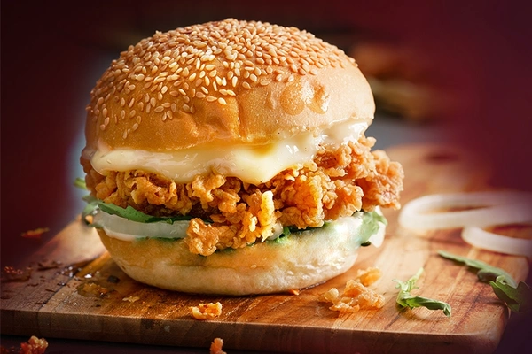 Hot Crispy Burger