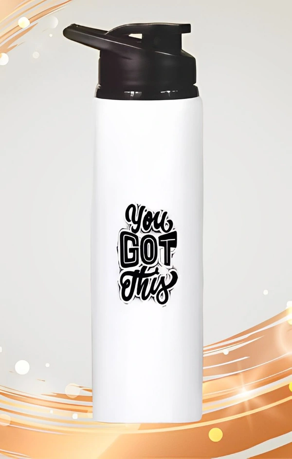 Sports Bottle Alluminium (UP15) - 750ml (9*2.8 Inch.)