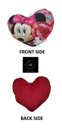 Mini Cushion With Your Photo(UP20) - Red, (3.5*4 Inch.)