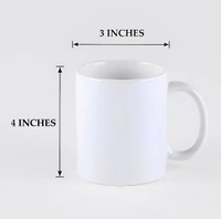 Two Tone Patched Cup With Your Photo/Design (UP05) - Large (4*3 Inch.)