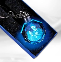 LED Keychain With Your Photo(UP38) - 8 * 2.5 Cm