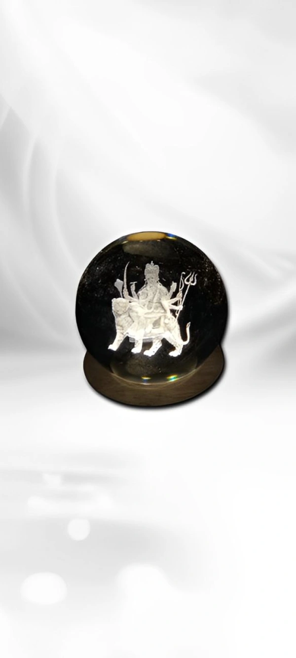 Crystal Ball Light Lamp 3D (DD01) - 8 * 5 Cm