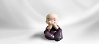Baby Buddha 4 PCS (DD02) - 6 * 4 Cm