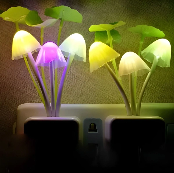 Night Light Mushroom Lamp (Colorful) [DD08]