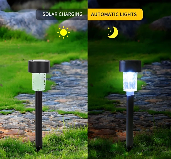 Solar Panel Led Spike Spot Light Landscape Garden Yard Path Lawn Outdors Solar Lamps, Waterproof Outdoor Decorative Landscape Lights for Garden, Patio, Yard, Walkway [DD07]