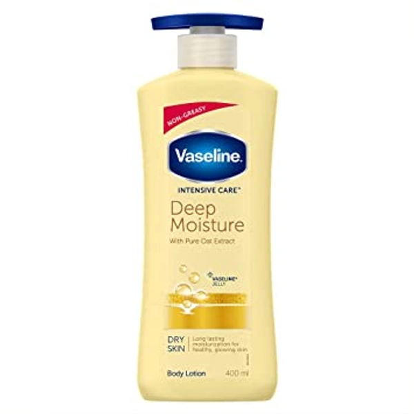 Vaseline Moisture Lotion + Free Ponds Cold Cream  - 400 ml